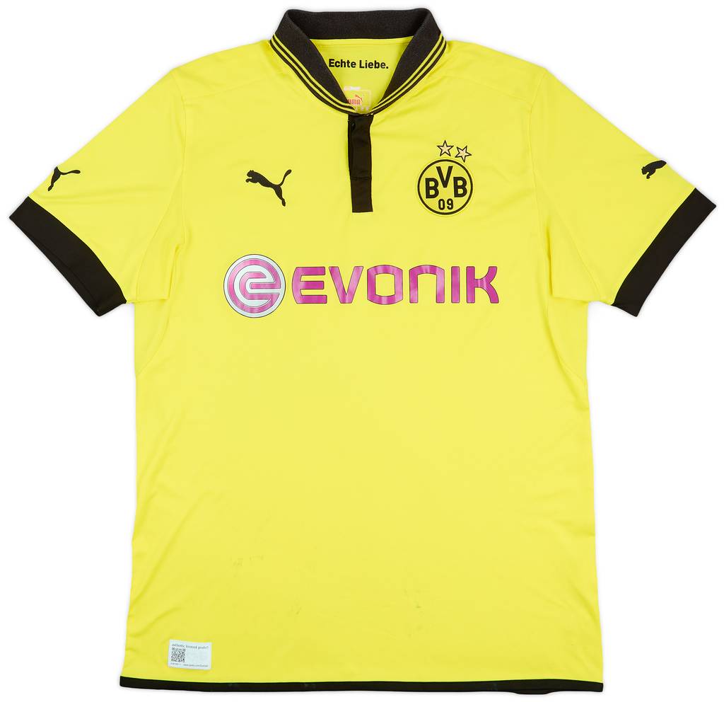 2012-13 Borussia Dortmund Home Shirt - 6/10 - (XL)