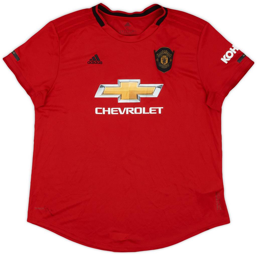 2019-20 Manchester United Home Shirt - 9/10 - (Women's XL)