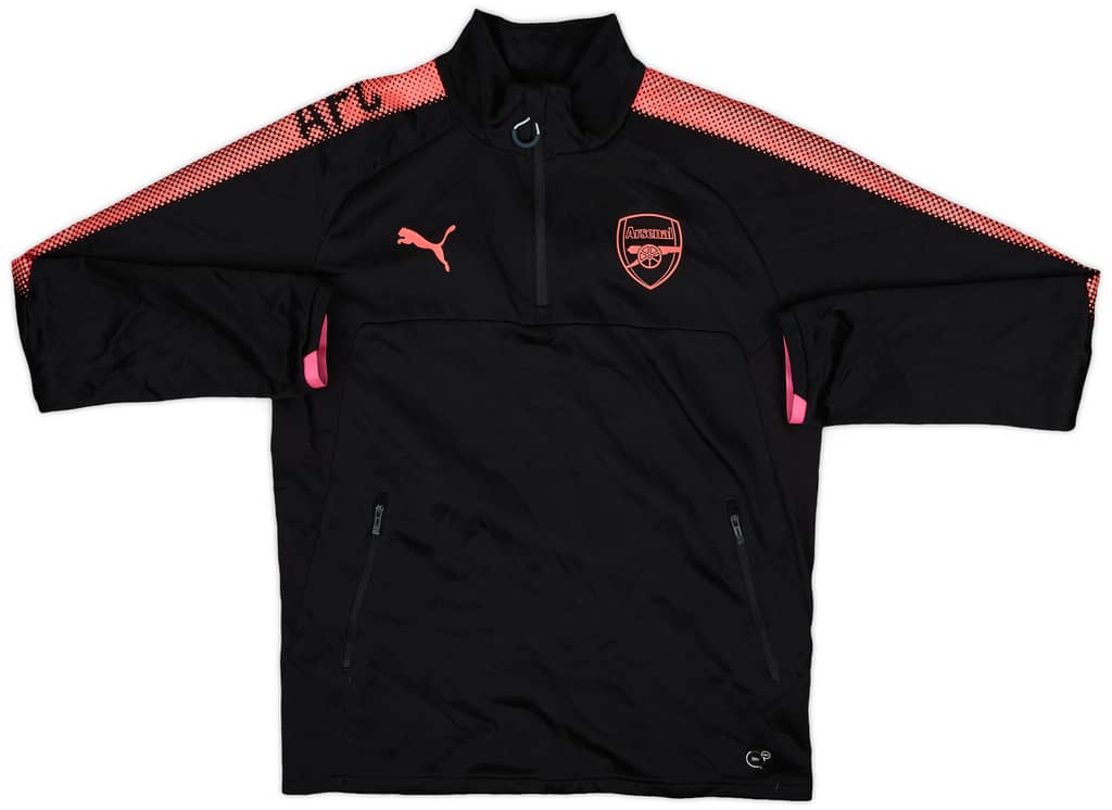 2017-18 Arsenal Puma 1/4 Zip Drill Top - 8/10 - (M)