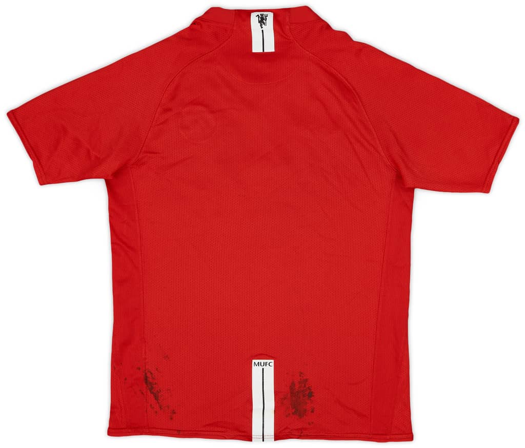 2007-09 Manchester United Home Shirt - 7/10 - (XL.Boys)