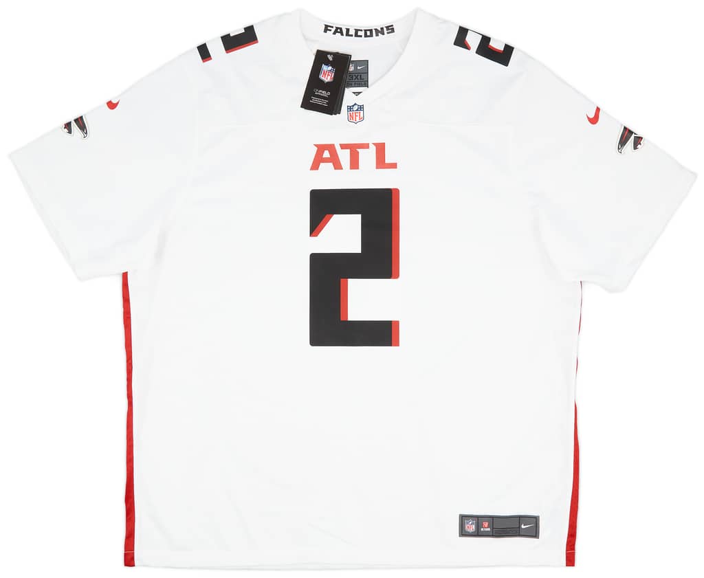 2020-21 Atlanta Falcons Ryan #2 Nike Game Away Jersey (3XL)