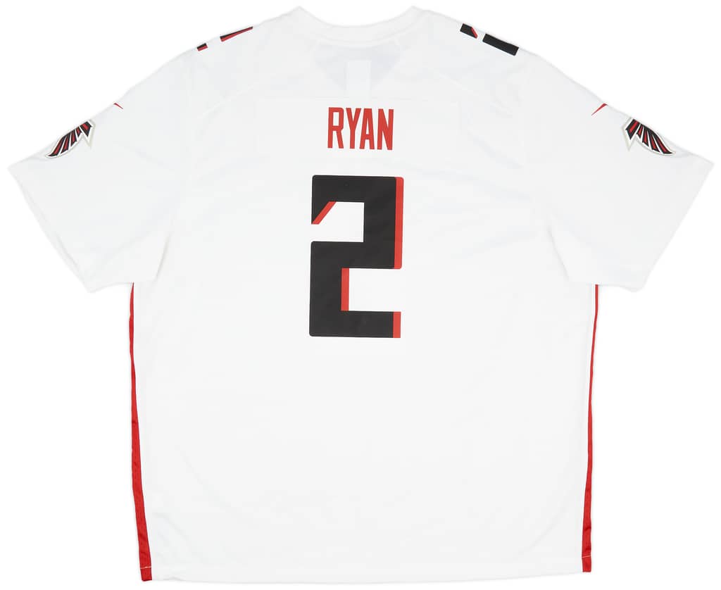 2020-21 Atlanta Falcons Ryan #2 Nike Game Away Jersey (3XL)