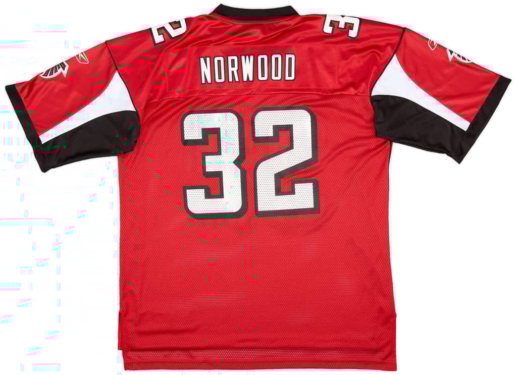 2006 Atlanta Falcons Norwood #32 Reebok On Field Home Jersey (Excellent) XL