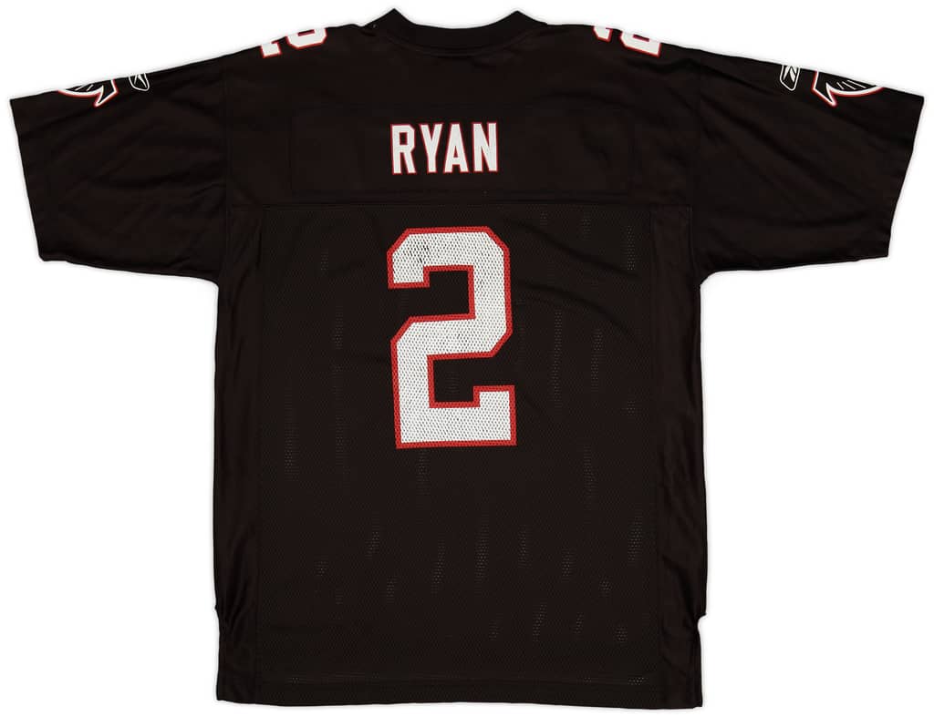 2009-11 Atlanta Falcons Ryan #2 Reebok On Field Alternate Jersey (Very Good) L