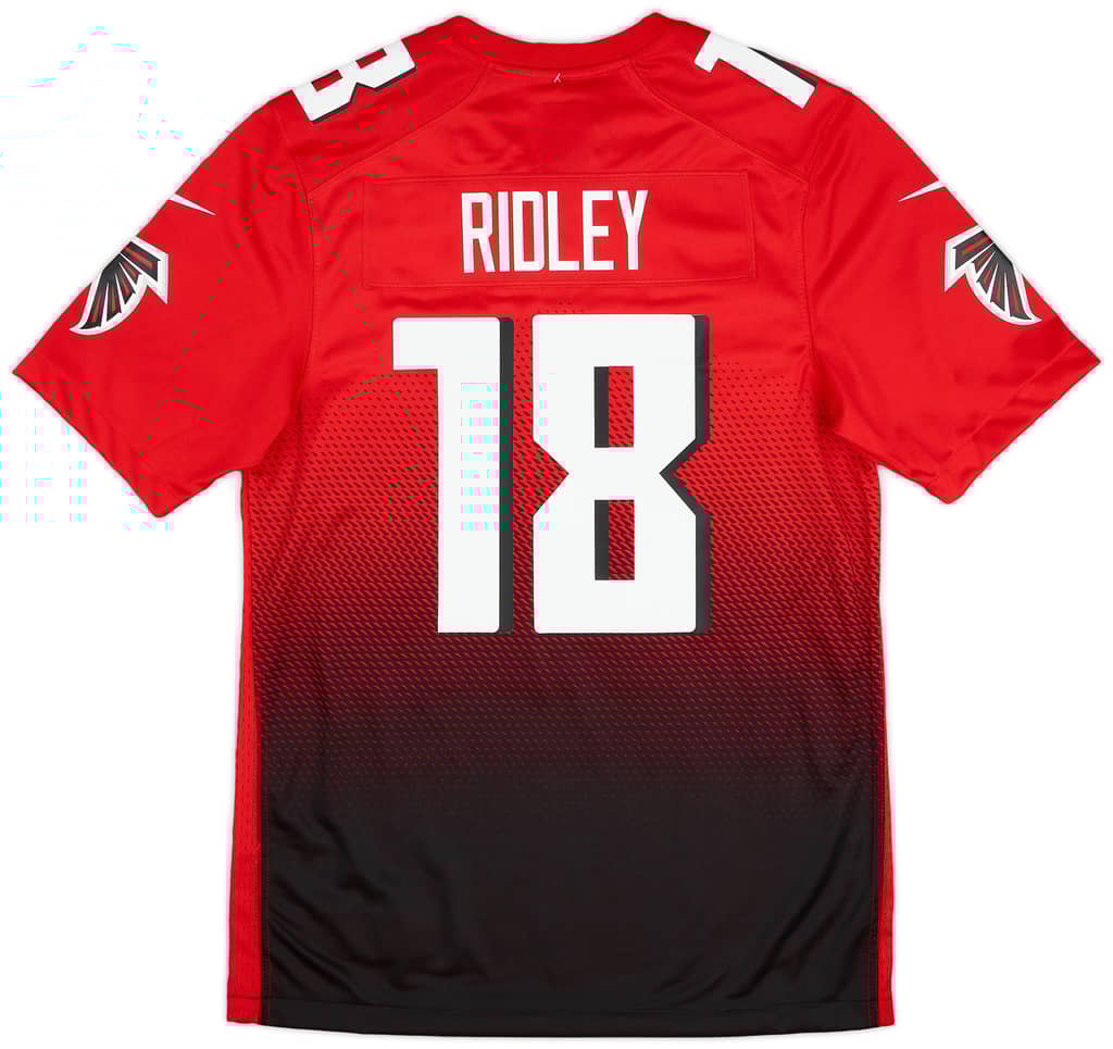 2020-22 Atlanta Falcons Ridley #18 Nike Game Alternate Jersey (S)