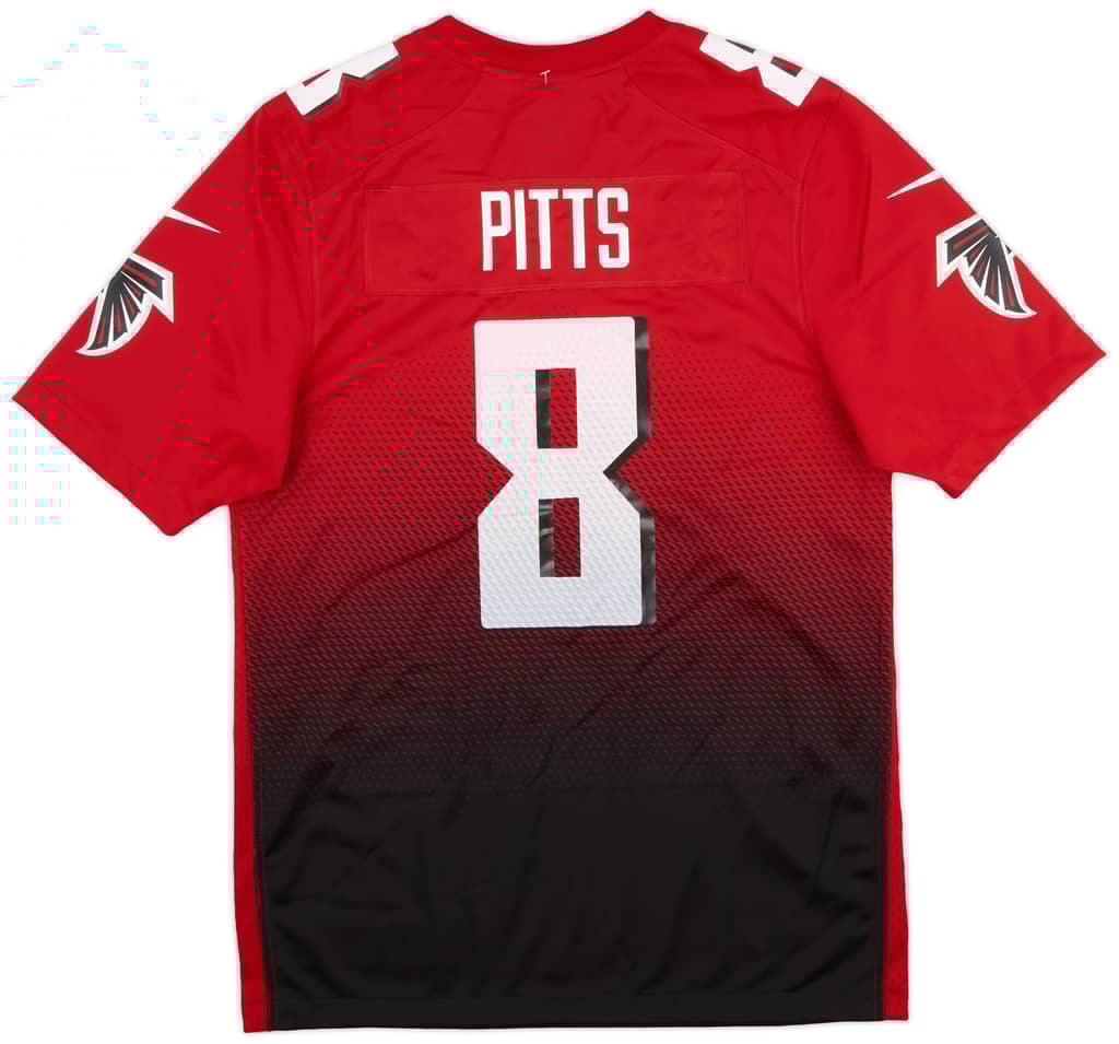 2021-23 Atlanta Falcons Pitts #8 Nike Game Alternate Jersey (S)