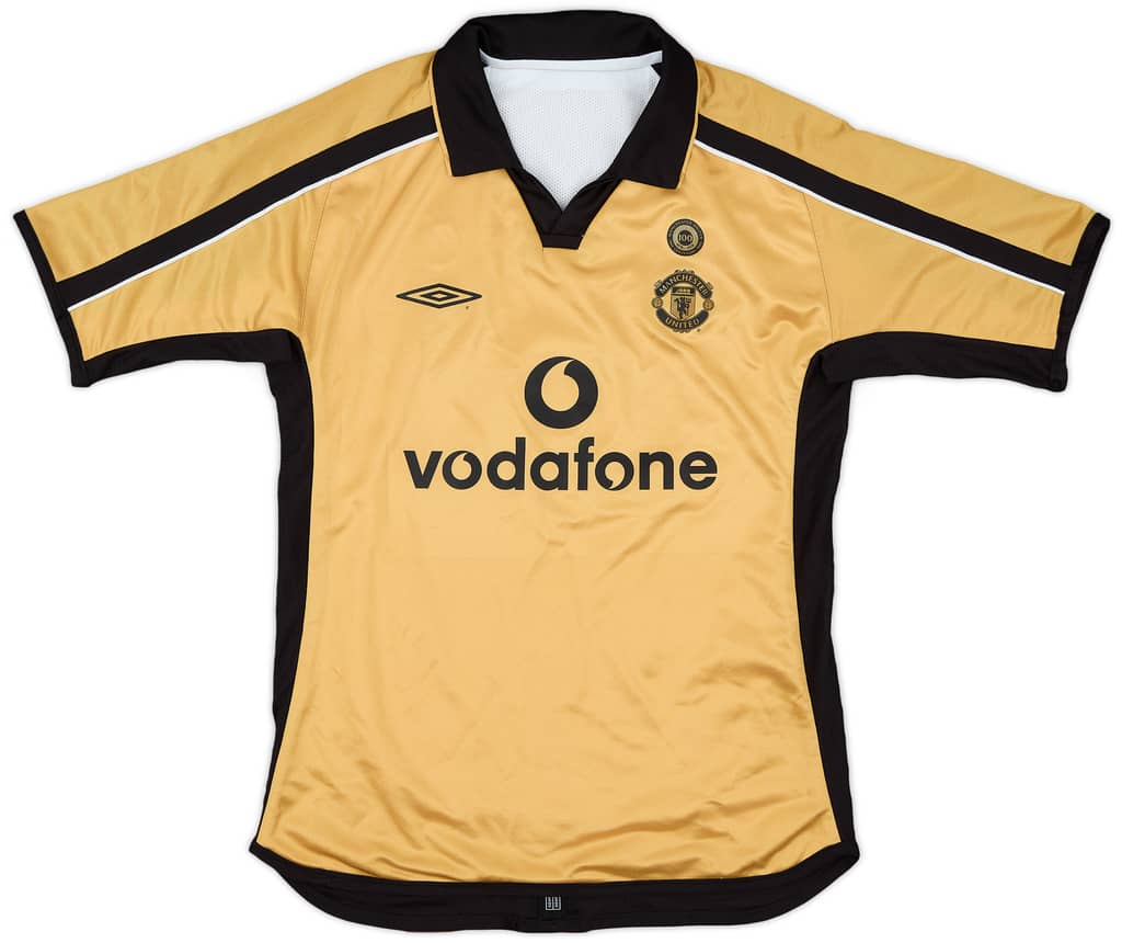 2001-02 Manchester United Centenary Away/Third Shirt - 9/10 - (S.Boys)
