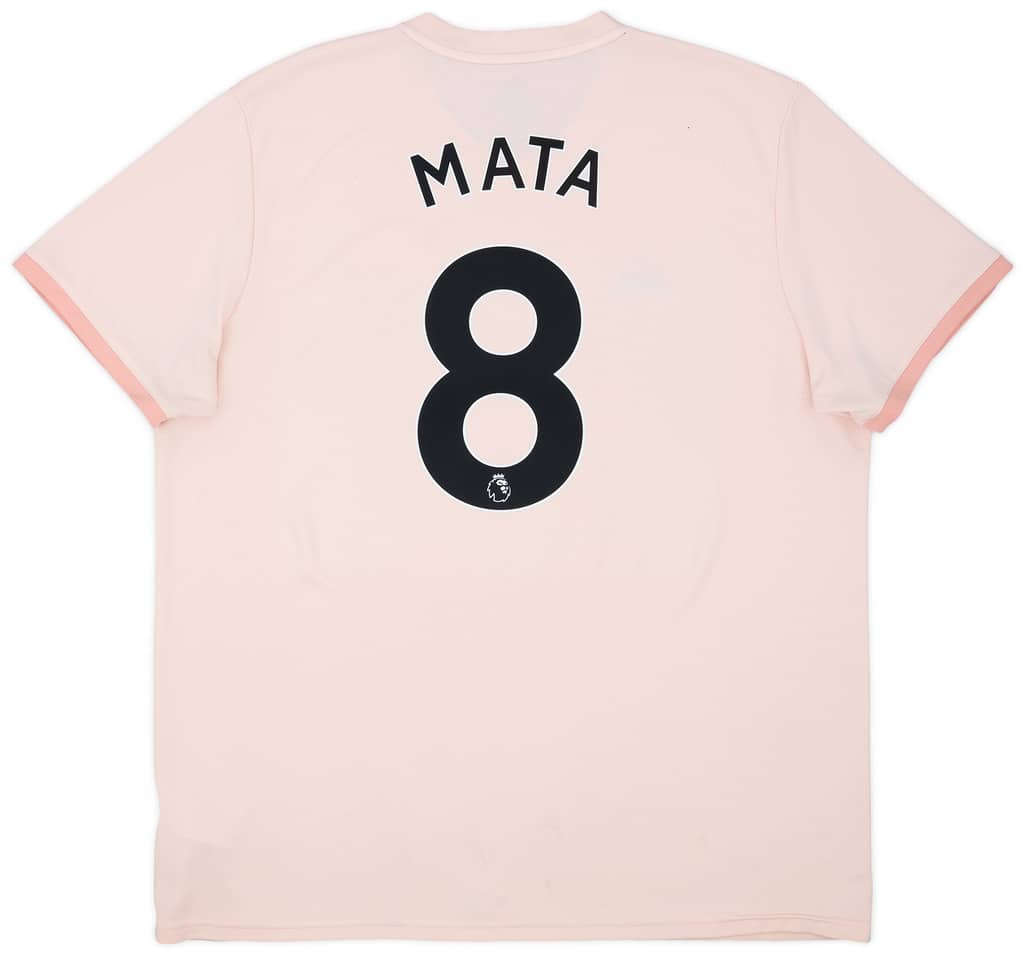 2018-19 Manchester United Away Shirt Mata #8 - 5/10 - (XXL)