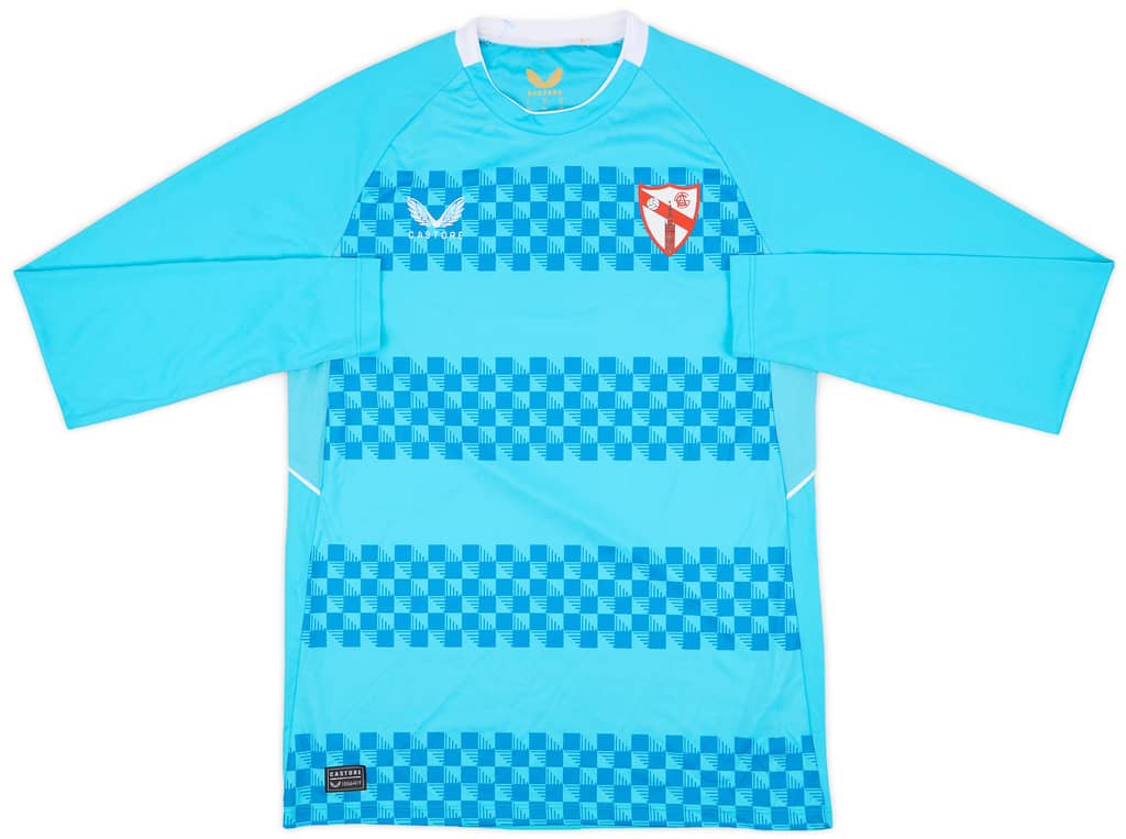 2022-23 Sevilla Atletico GK Shirt - 8/10 - (M)