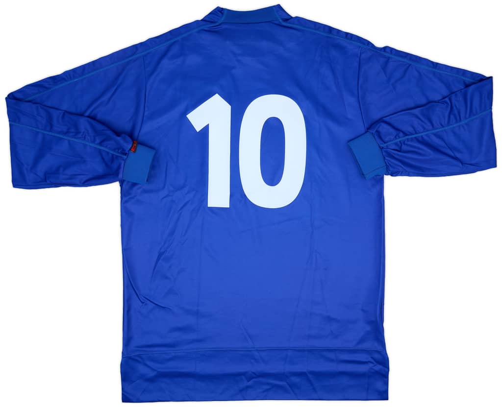 1998-99 Italy Home L/S Shirt #10 - 8/10 - (XL)