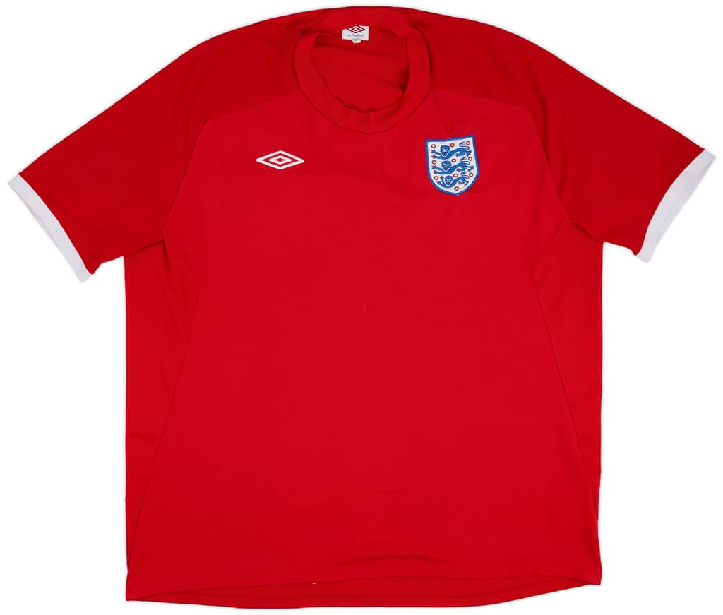2010-11 England Away Shirt - 8/10 - (3XL)