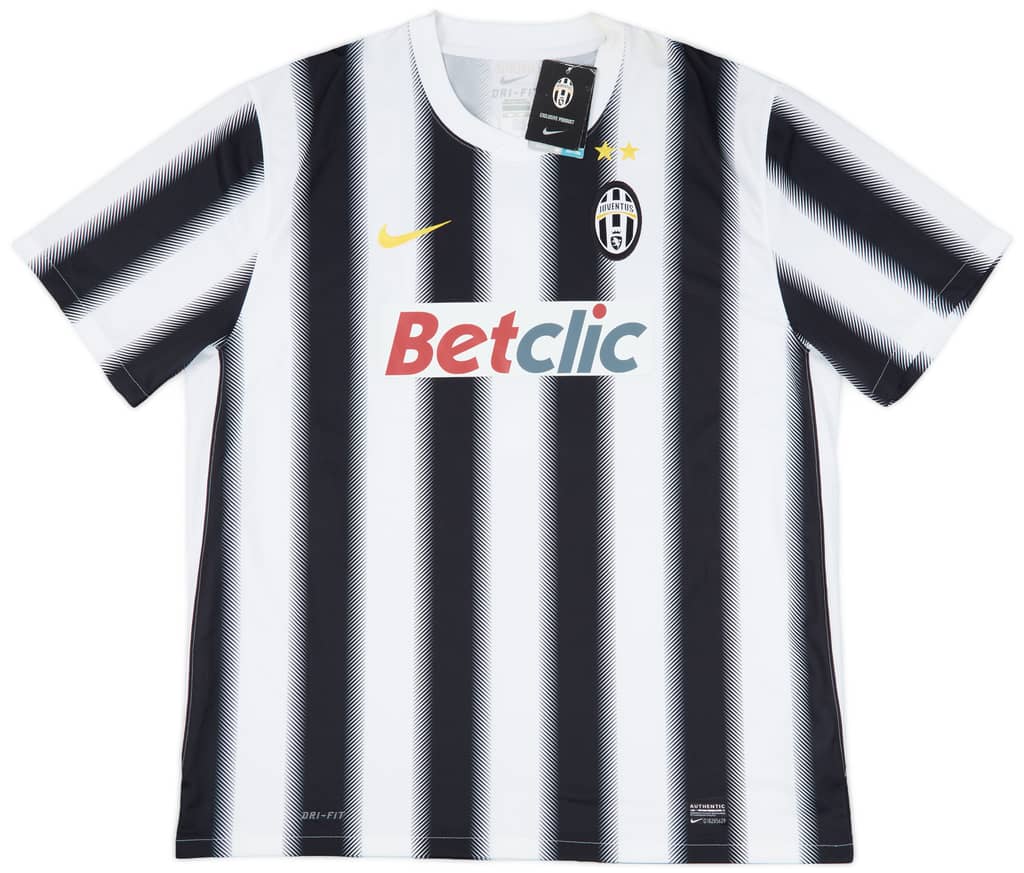 2011-12 Juventus Home Shirt Del Piero #10 (XXL)
