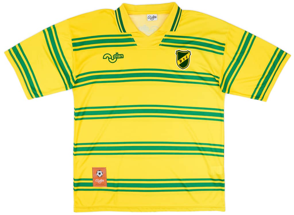 2005-06 Defensa y Justicia Olan Reissue Home Shirt
