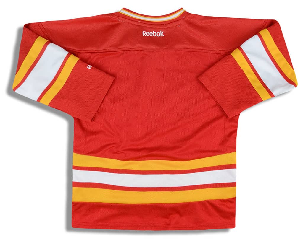 2009-13 Calgary Flames Reebok Jersey (Alternate) Y