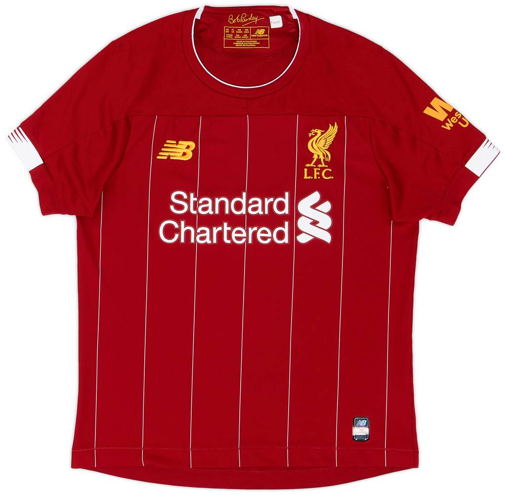 2019-20 Liverpool Home Shirt - 10/10 - (L.Boys)