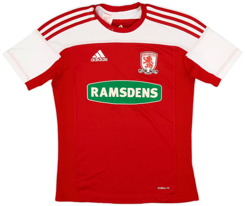 2011-12 Middlesbrough Home Shirt - 7/10 - (XL.Boys)