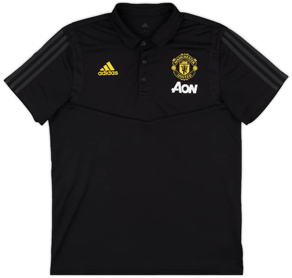 2019-20 Manchester United adidas Polo Shirt - 9/10 - (L)