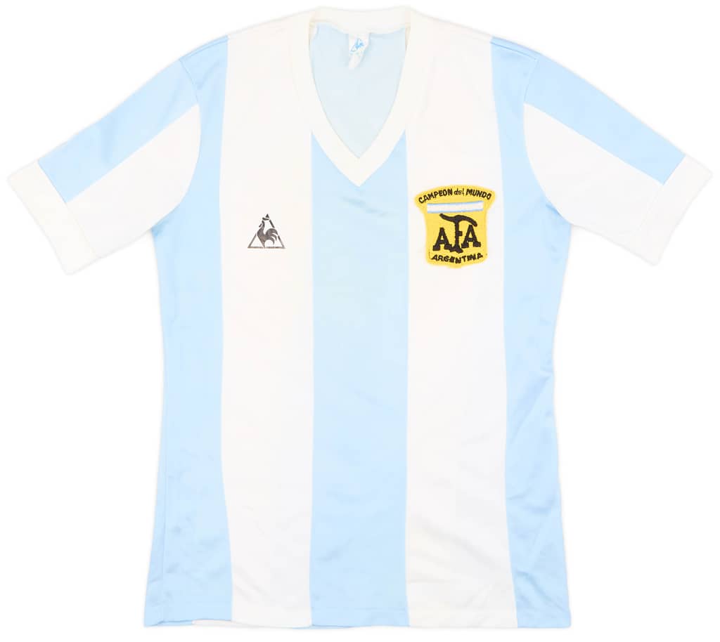 1984-86 Argentina Home Shirt - 7/10 - (S)