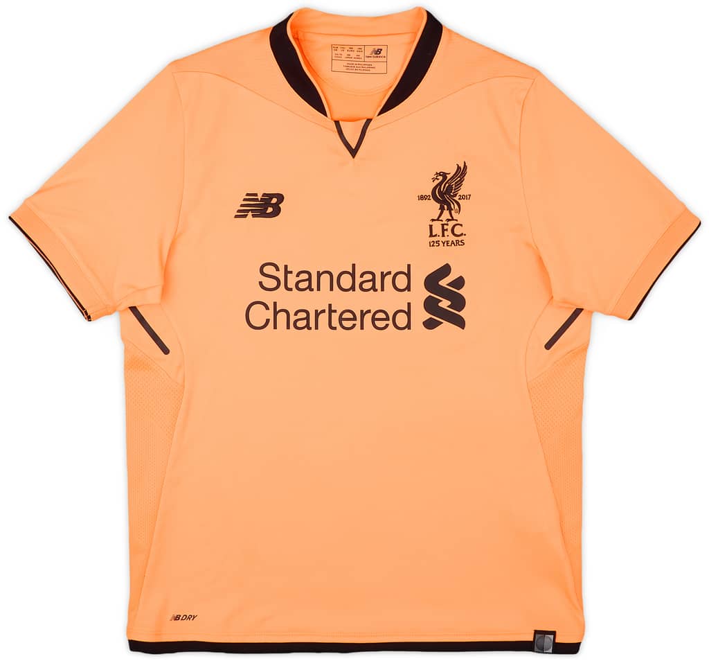 2017-18 Liverpool 125 Years Third Shirt - 9/10 - (XL.Boys)