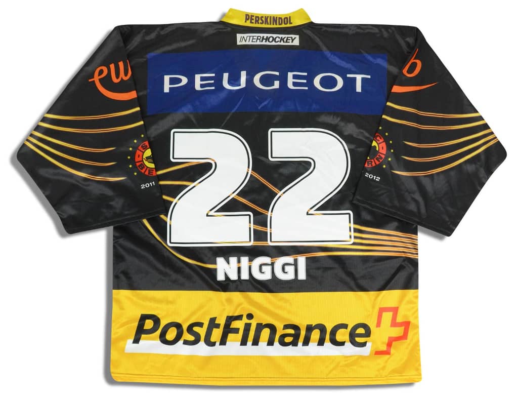 2011-12 SC Bern Niggi #22 Yvette Jersey (Home) XL