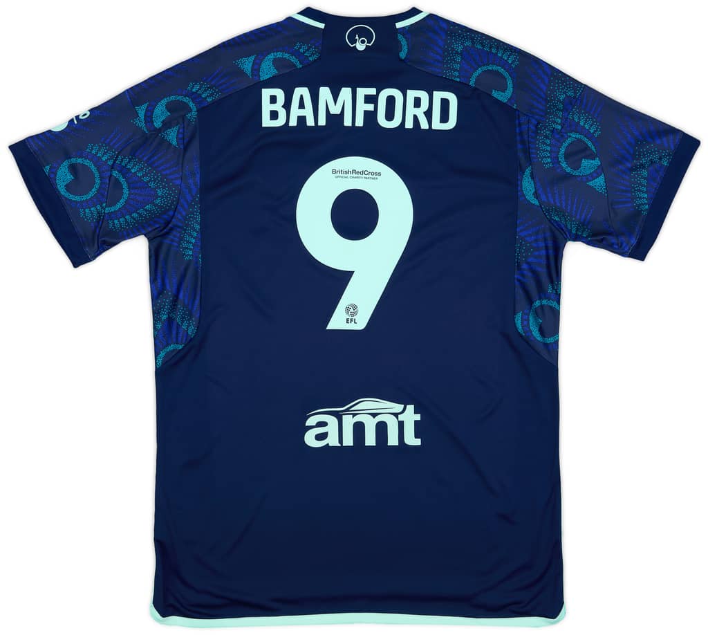2023-24 Leeds United Away Shirt Bamford #9