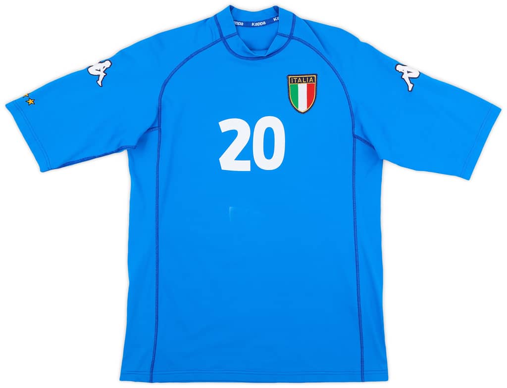 2000-01 Italy Home Shirt Totti #20 - 5/10 - (L)