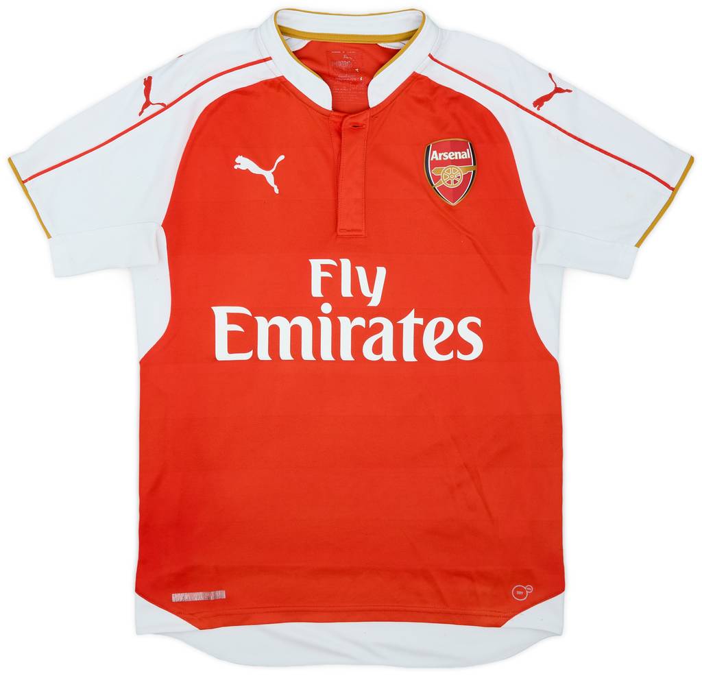 2015-16 Arsenal Home Shirt S.Cazorla #19 - 6/10 - (S)