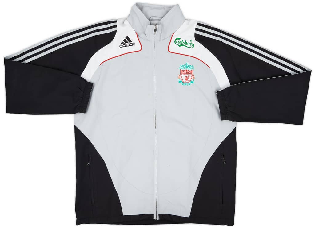 2008-09 Liverpool adidas Track Jacket - 7/10 - (M/L)