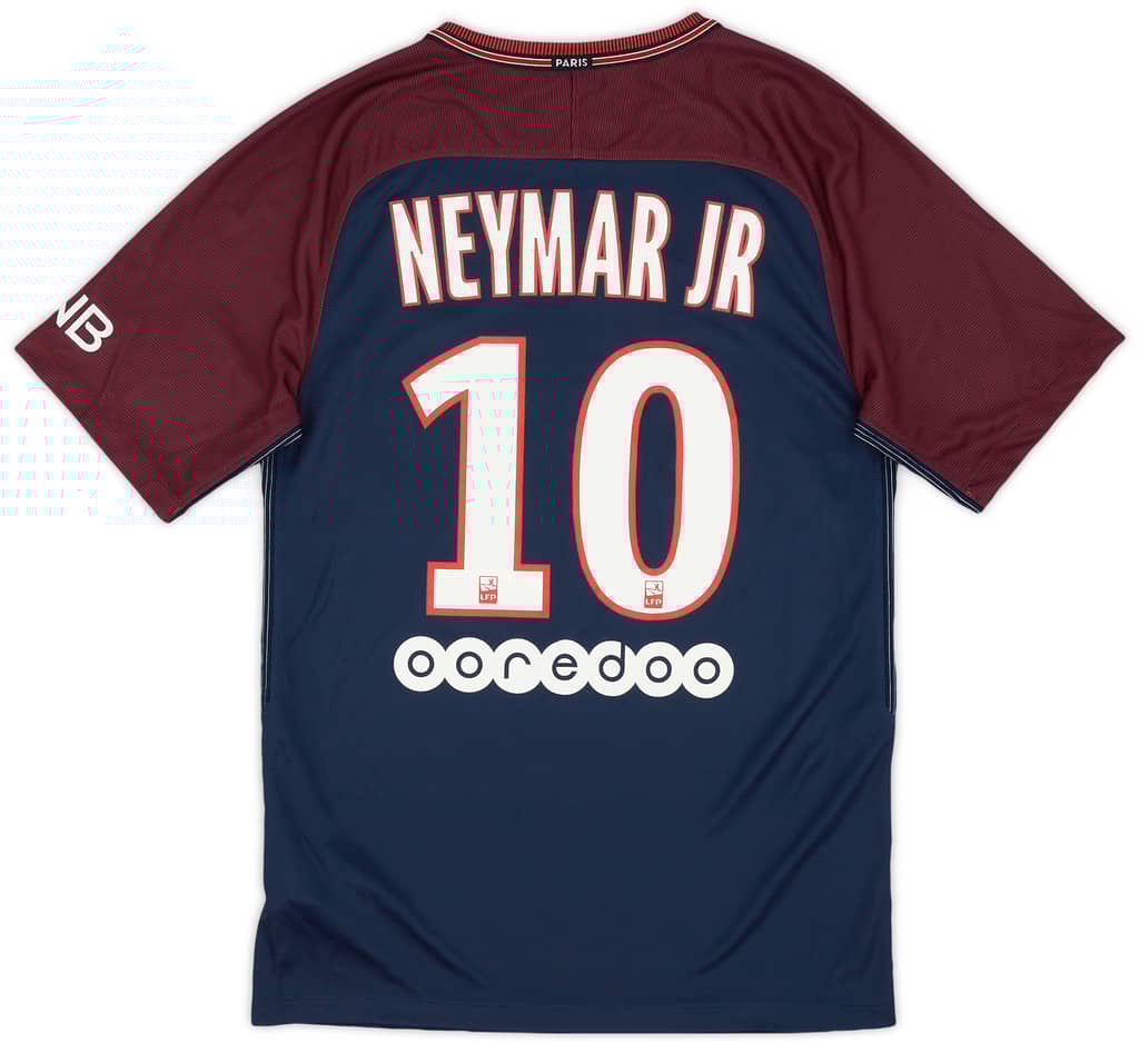 2017-18 Paris Saint-Germain Home Shirt Neymar Jr #10 (S)