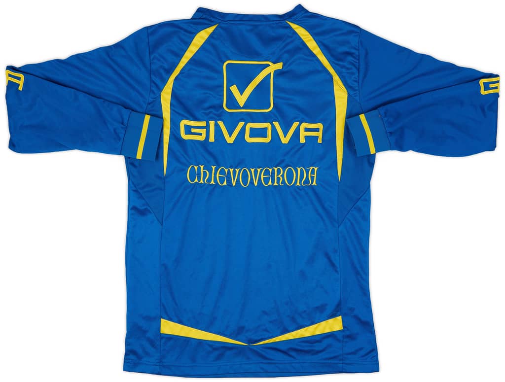 2009-10 Chievo Verona Givova Training L/S Shirt - 8/10 - (L)
