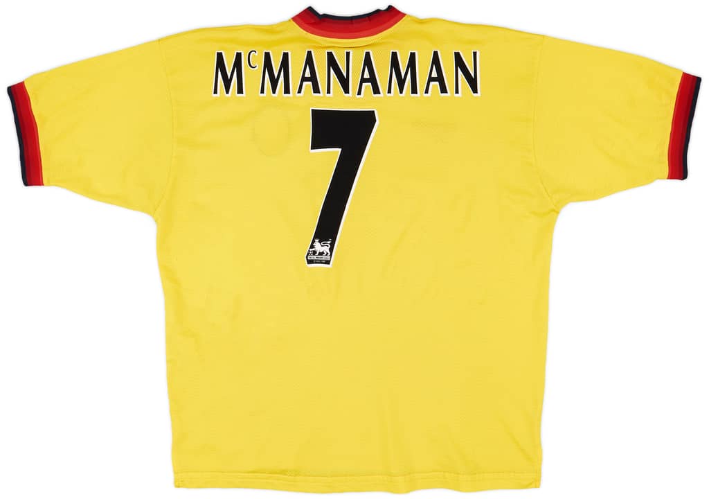 1997-99 Liverpool Away Shirt McManaman #7 - 7/10 - (XL)