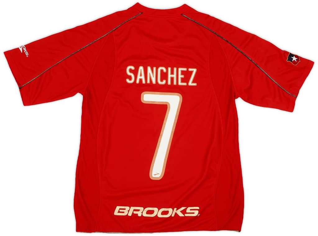 2010-11 Chile Home Shirt Sanchez #7 - 7/10 - (S)