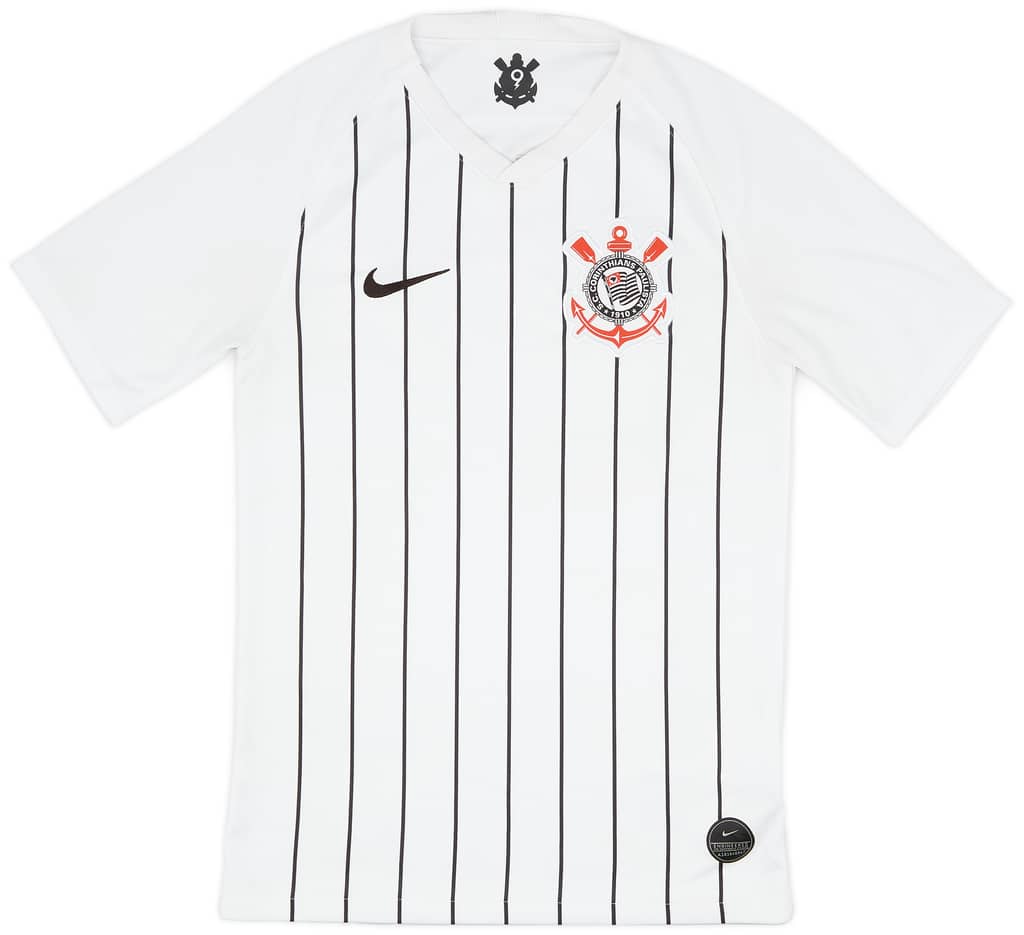 2019 Corinthians Home Shirt - 9/10 - (S)