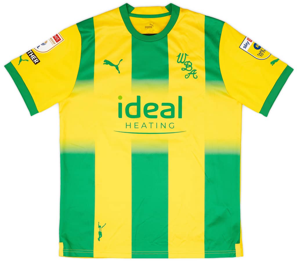 2022-23 West Brom Match Worn Away Shirt Dike #12