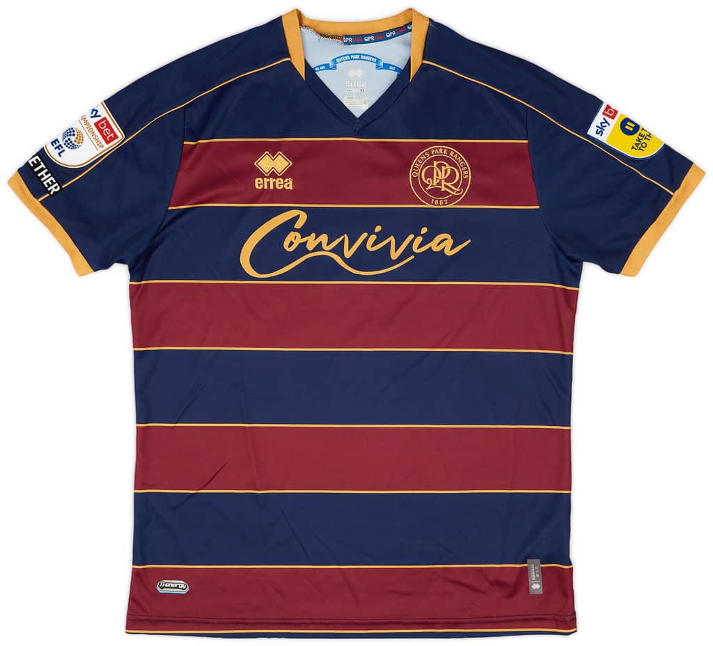 2022-23 QPR Match Issue Away Shirt T.Roberts #11