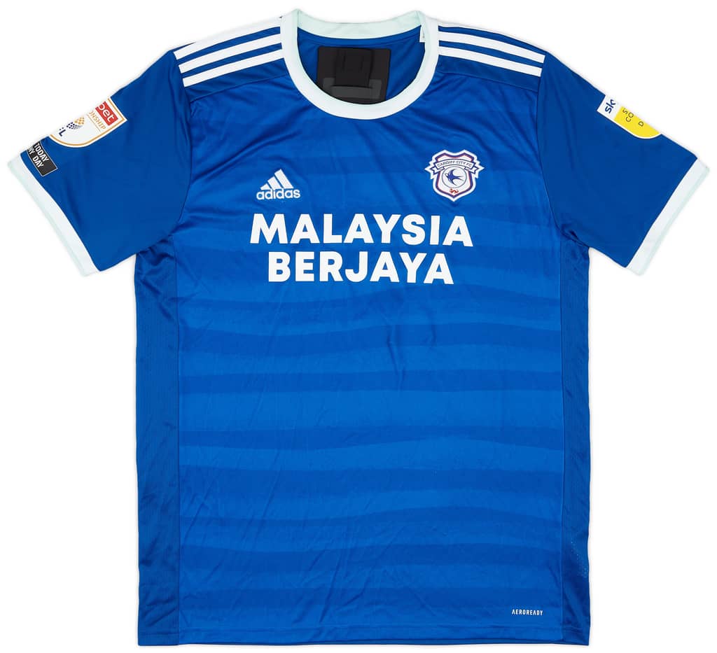 2020-21 Cardiff Match Issue Home Shirt Glatzel #9
