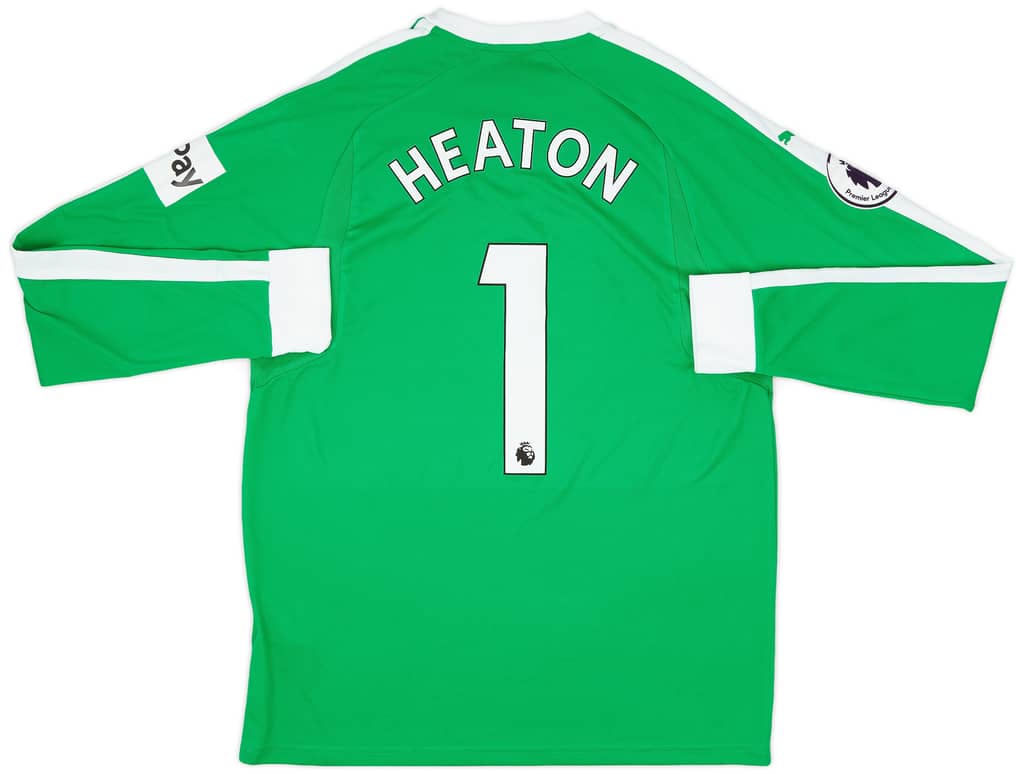 2018-19 Burnley Match Issue GK Shirt Heaton #1