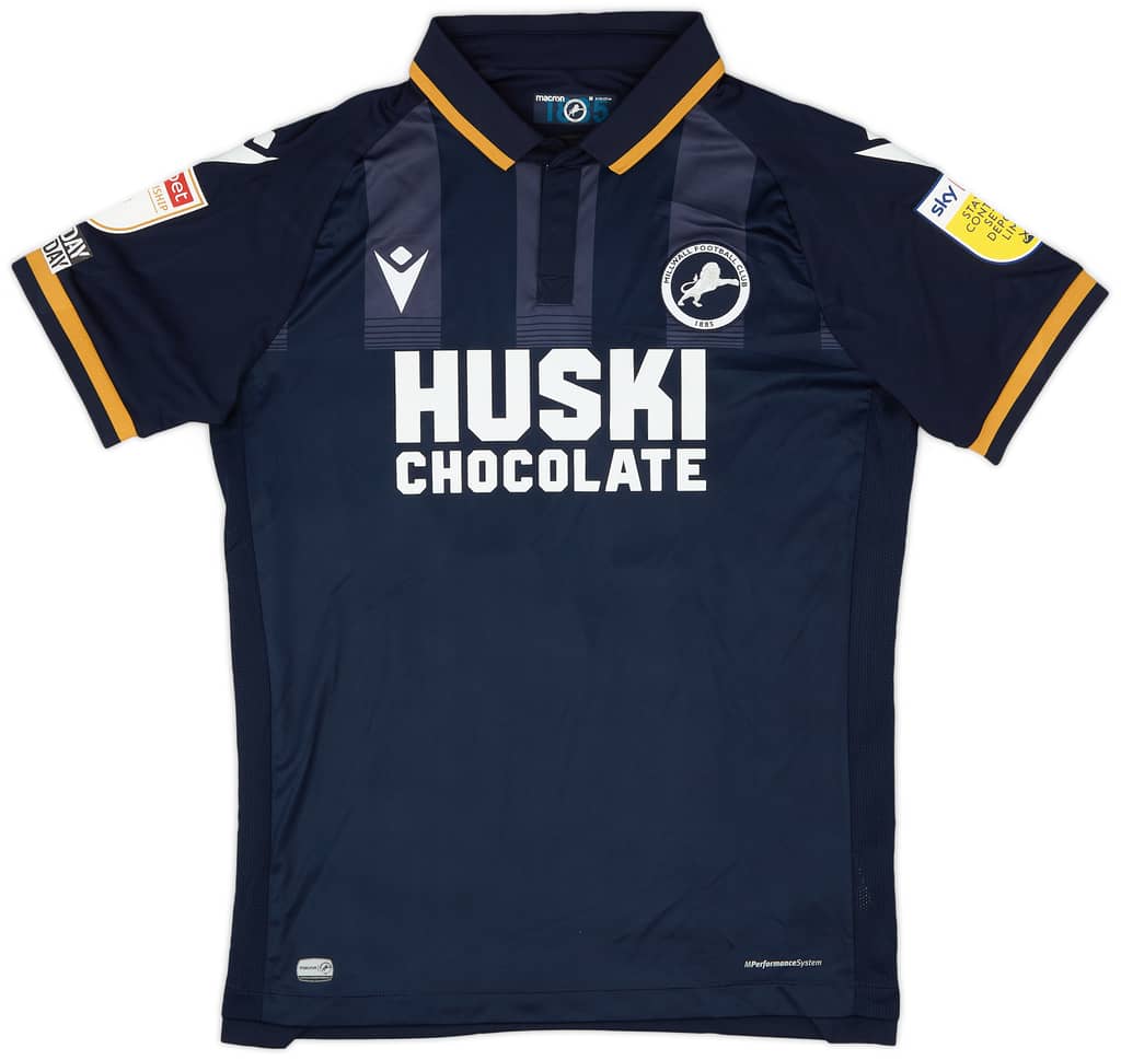 2021-22 Millwall Match Issue Home Shirt Romeo #12