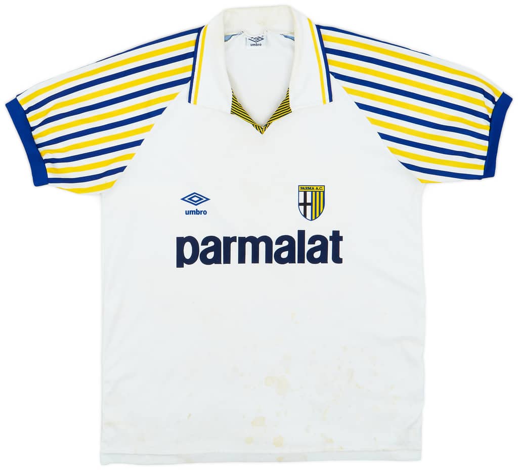 1990-91 Parma Home Shirt - 4/10 - (L)