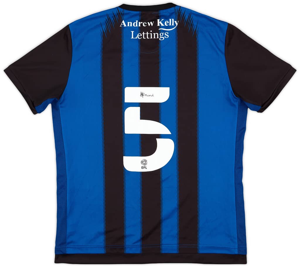 2020-21 Rochdale Home Shirt #5 - 7/10 - (M)