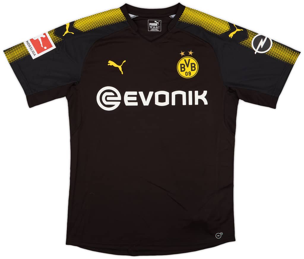 2017-18 Borussia Dortmund Authentic Away Shirt Zagadou #2 - 10/10 - (L)