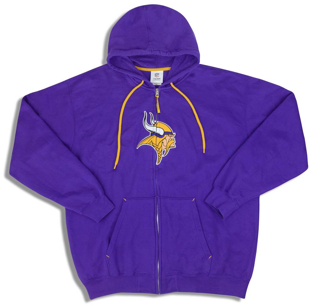 2000s Minnesota Vikings Hooded Sweat Top L
