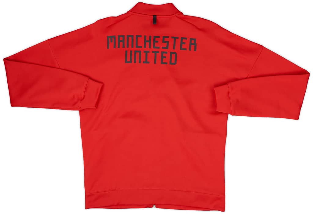 2018-19 Manchester United adidas Track Jacket - 8/10 - (M)