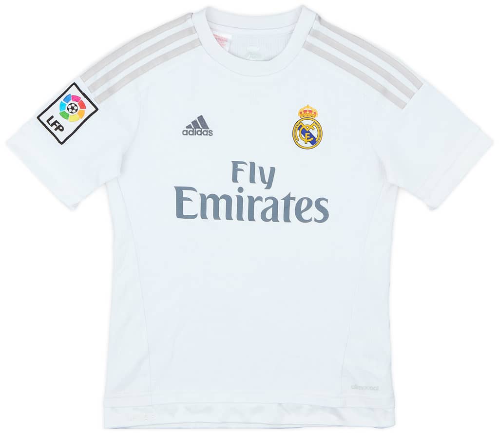 2015-16 Real Madrid Home Shirt - 6/10 - (M.Boys)