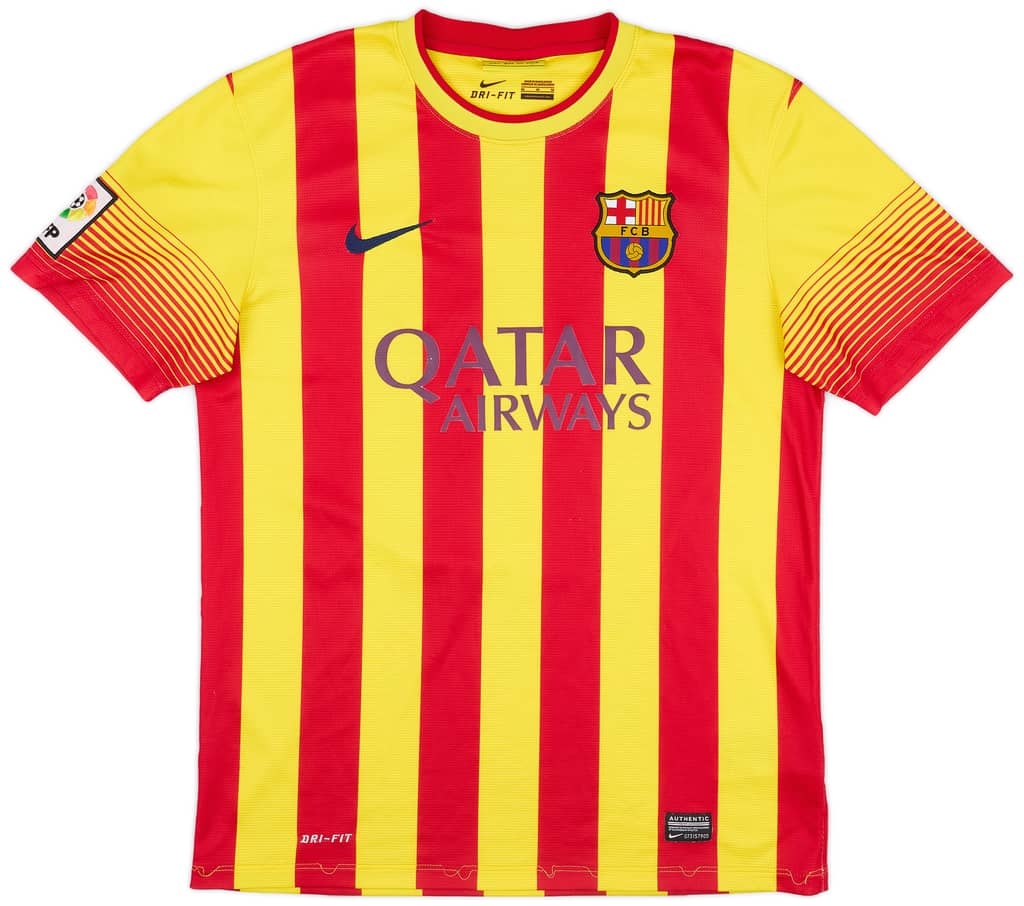 2013-15 Barcelona Away Shirt Messi #10 - 8/10 - (M)