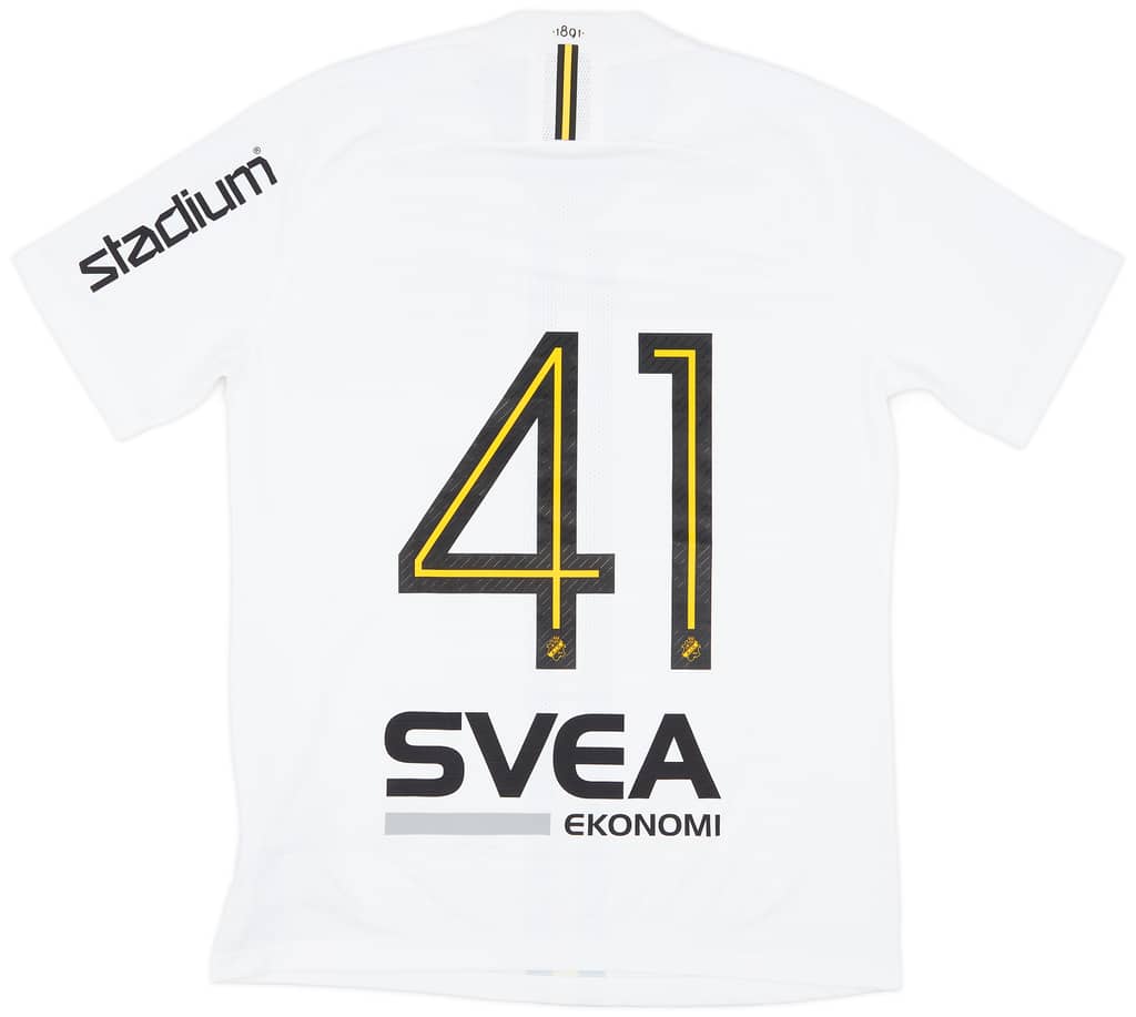 2019 AIK Stockholm Match Issue Away Shirt #41