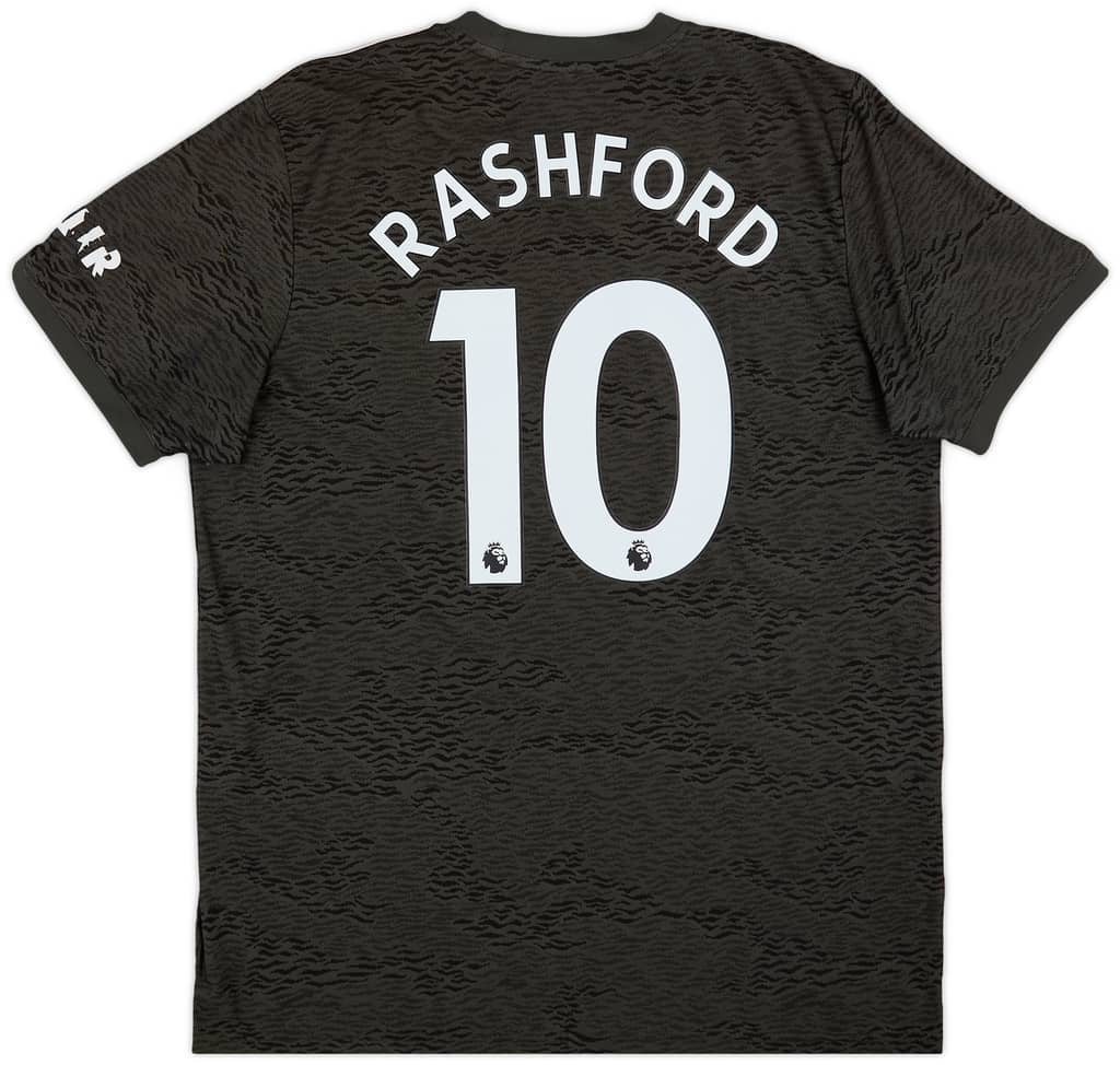 2020-21 Manchester United Away Shirt Rashford #10 - 5/10 - (XL)