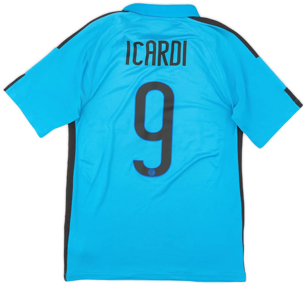 2014-15 Inter Milan Third Shirt Icardi #9 - 5/10 - (M)