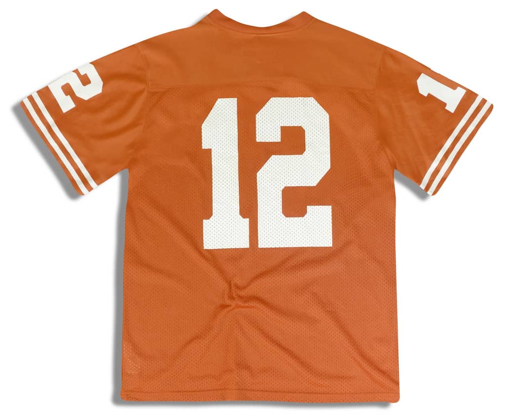 2000s Texas Longhorns McCoy #12 Nike Replica Jersey (Home) Y