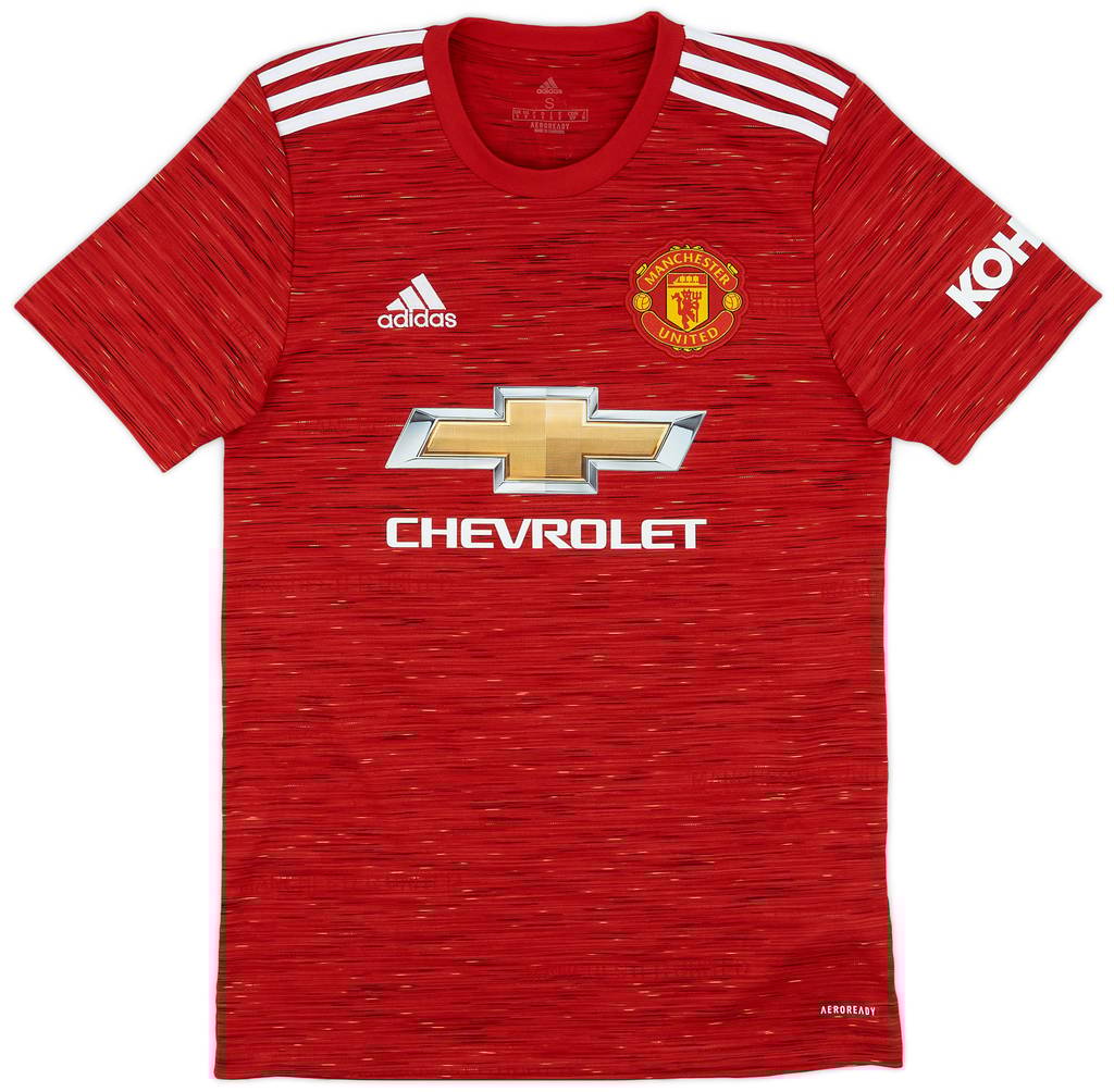 2020-21 Manchester United Home Shirt B.Fernandes #18 - 9/10 - (S)